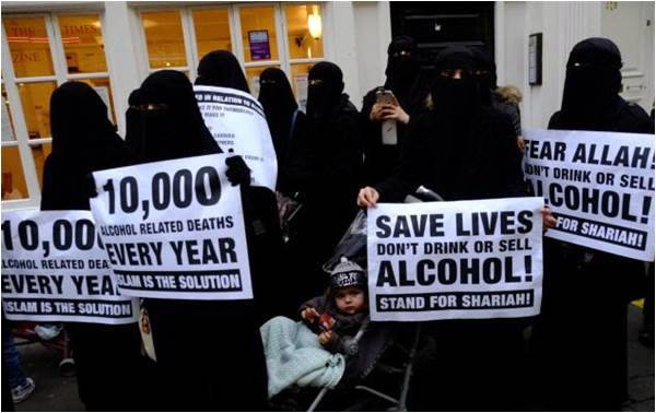 Moral policing in London (2013)