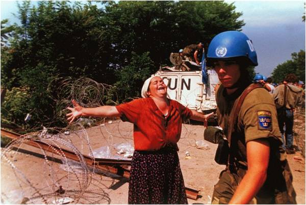 The Crying Mothers of Srebrenica - III