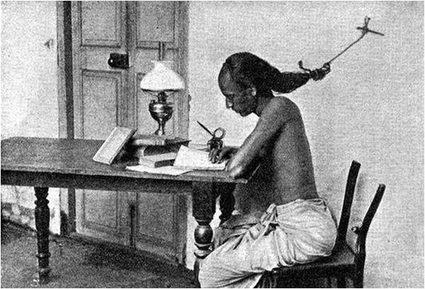 Burning the midnight oil in Madras (1948)