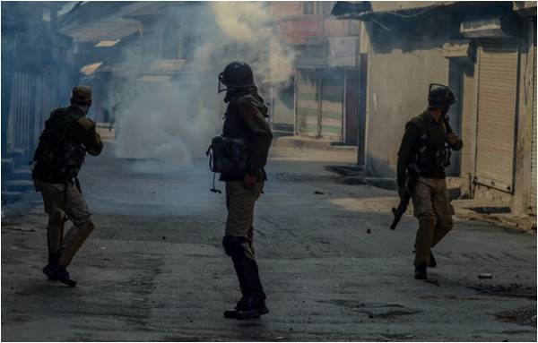 A funeral in Kashmir