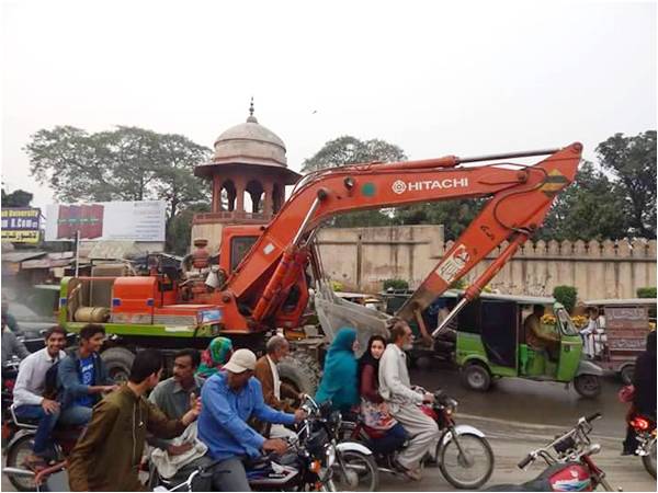 Bulldozing history