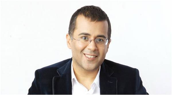 Chetan Bhagat and Star Wars boxers