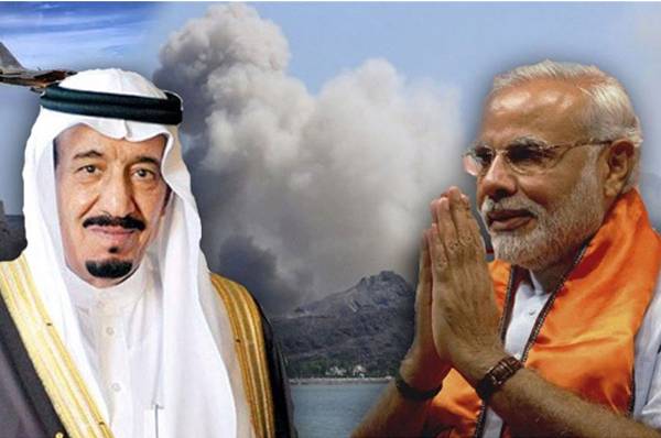 What is Modi doing in Riyadh?