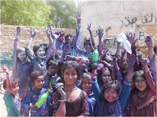 Holi Day at last!