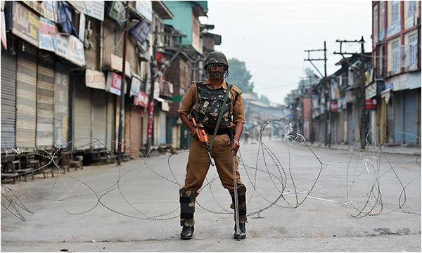 Curfew in Kashmir