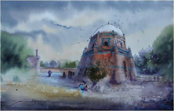 The splendour of watercolours