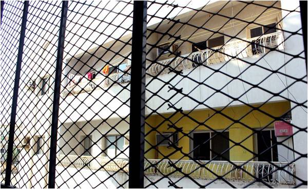 Balconies as no-go zones
