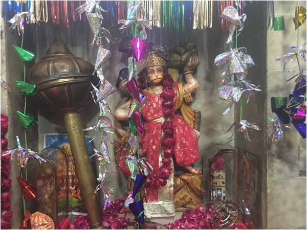 A subdued festival of lights