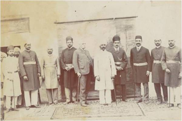 Prime Minister of Hyderabad at Aurangabad, 1908