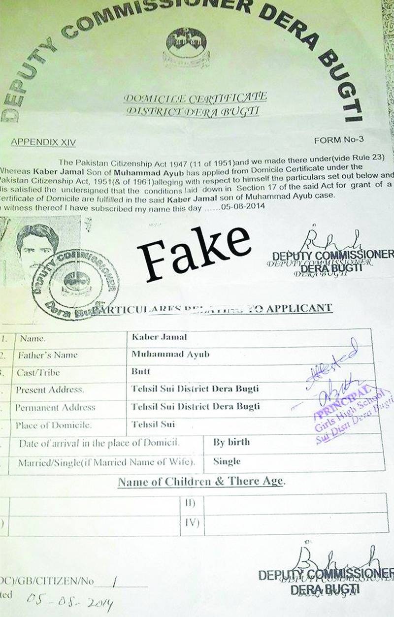 Curious case Balochistan’s local certificates