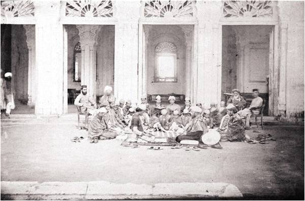 Class at Canning College (1871)