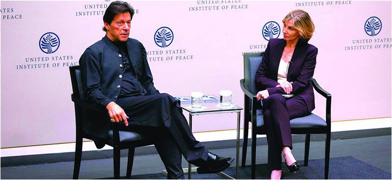 Imran Khan goes to Washington