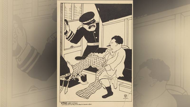 Gaganendranath Tagore’s satire (1917)