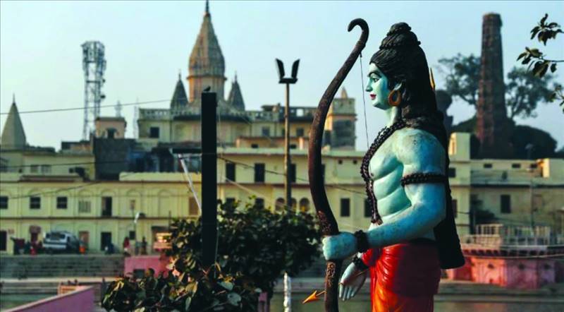 A temple in Ayodhya: BJP’s poll plank realised