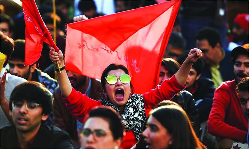 Why did the Students march on the 29th?