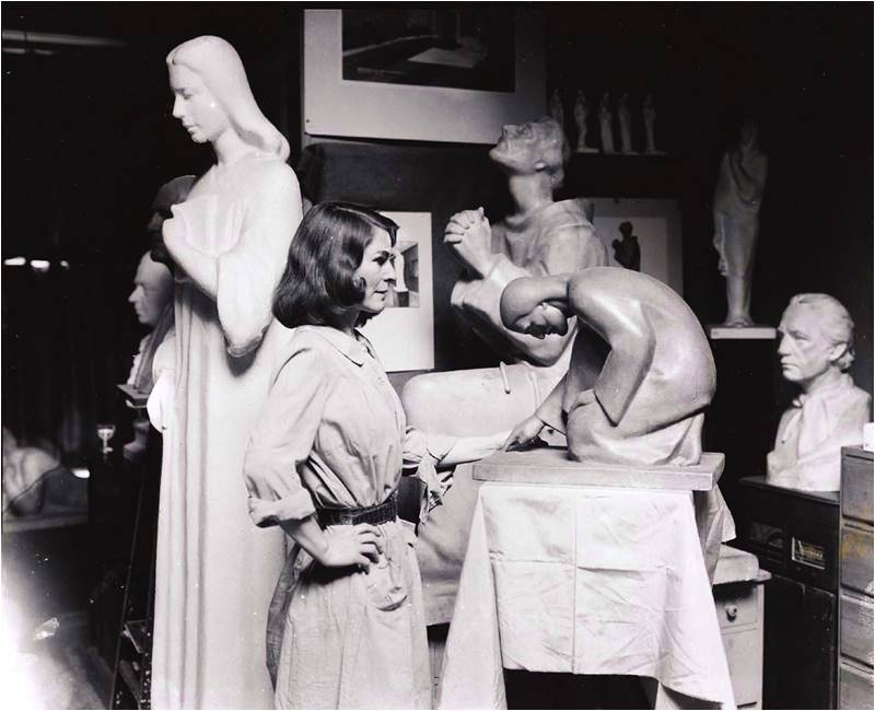 Artist at work