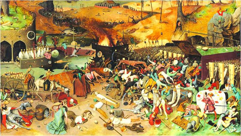In a fog of pestilence, politics, war and the peace process continues