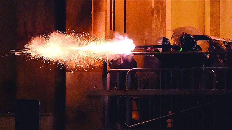 Teargas and Fireworks
