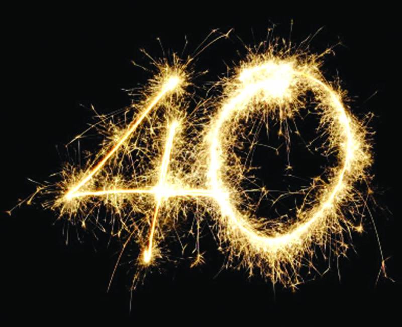 On Turning 40