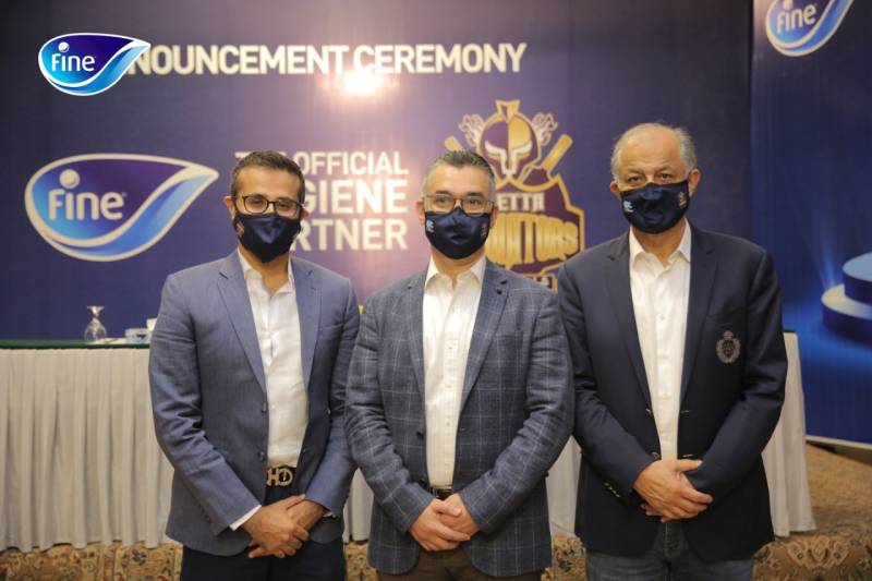 Fine Wellness Pakistan becomes Official Hygiene Partner of the Quetta Gladiators
