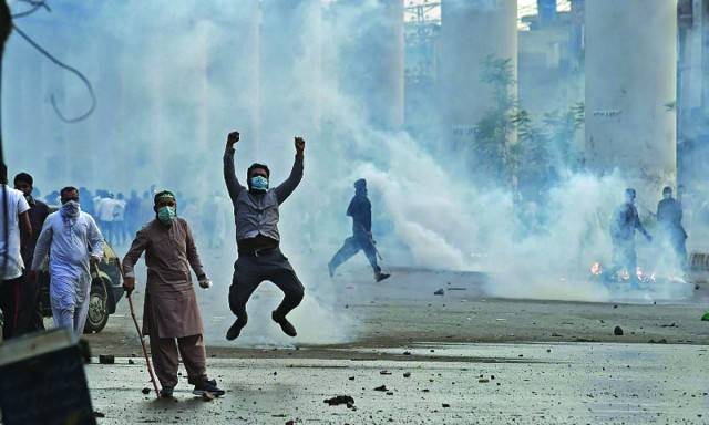 Outraged civilians