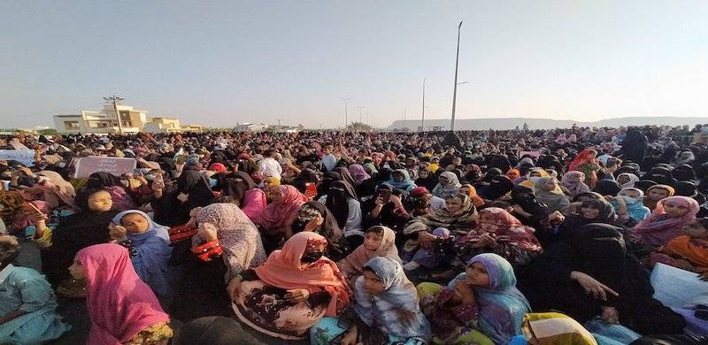 In A First, Women Take To The Streets In Gwadar Against Rights Violations