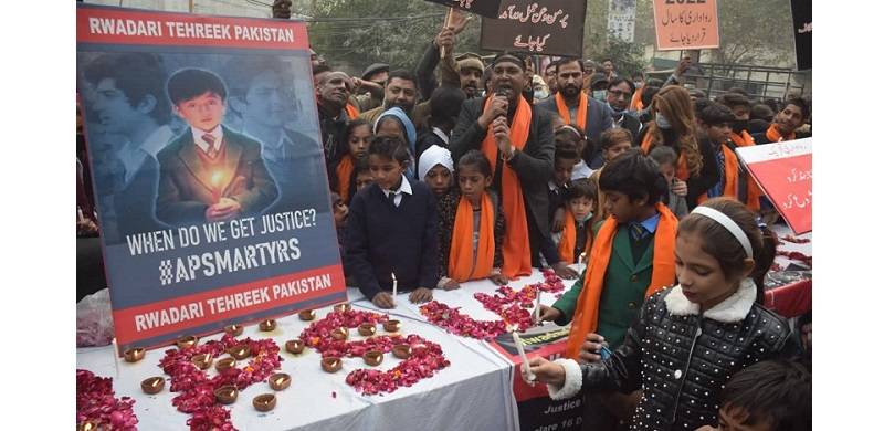 'Government Cannot Grant Amnesty To APS Killers': Rwadari Tehreek Rally For Justice
