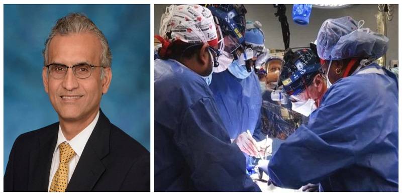 Pakistani Doctor Makes History By Successfully Completing Pig To Human Heart Transplant