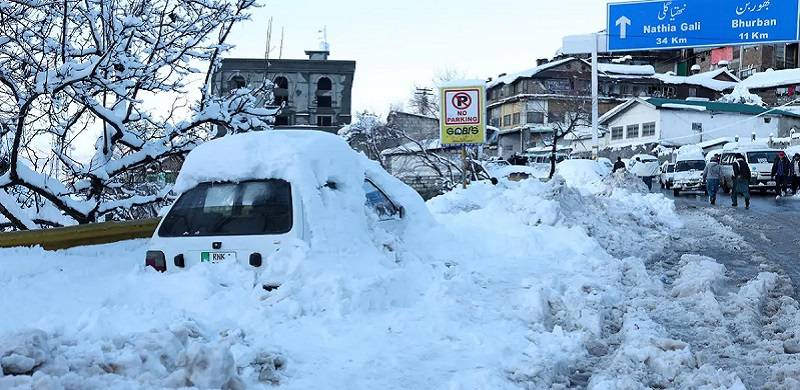 Illegal Hotels, Buildings In Murree Being Demolished For Blocking Road Traffic