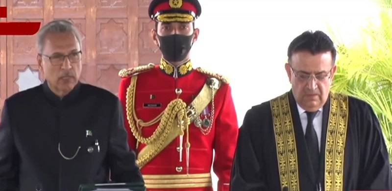 Justice Umar Ata Bandial Takes Oath As 28th Chief Justice Of Pakistan