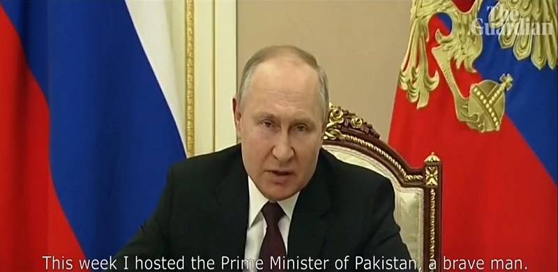 PTI Supporters Share False Video Subtitles Claiming Putin Called PM Imran ‘Brave’