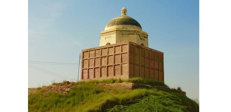 Ornamental Lanterns On Kalhora Tombs In Sindh