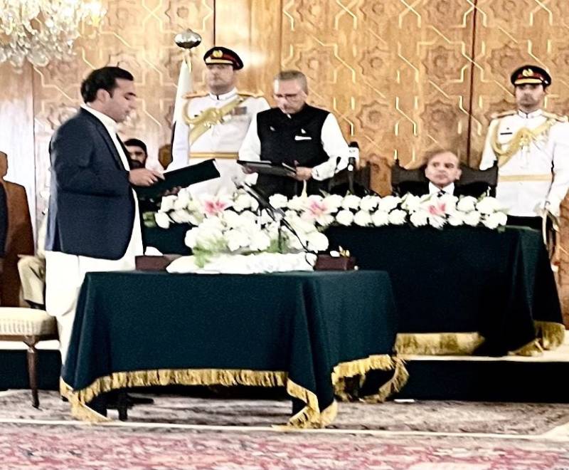 Bilawal Takes Oath As Pakistan's Youngest Foreign Minister