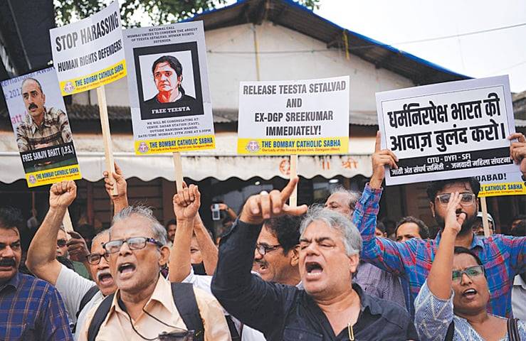 Protesters In India Demand Release Of Anti-Modi Activist