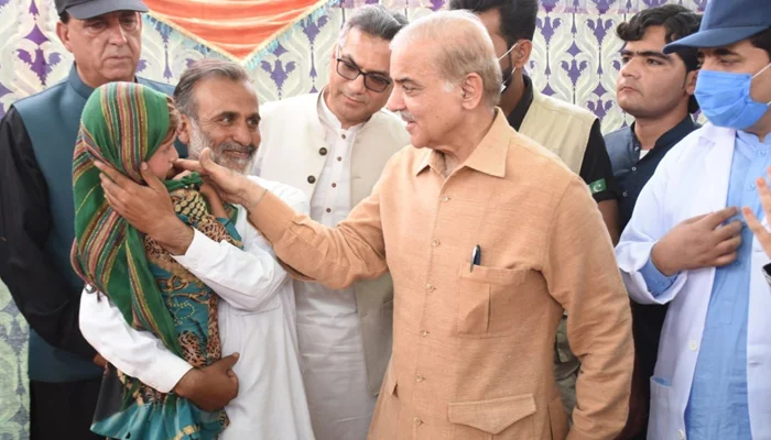 PM Shehbaz In Balochistan As Death Toll Tops 136