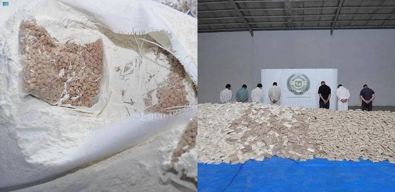 Two Pakistanis Booked In Massive Saudi Drug Bust