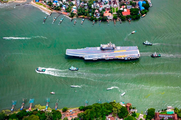 Narendra Modi Commissions India's First Indigenous Aircraft Carrier