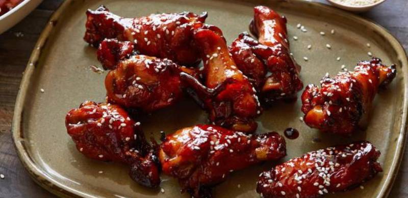 Bhook On A Budget: Honey Soy Wings