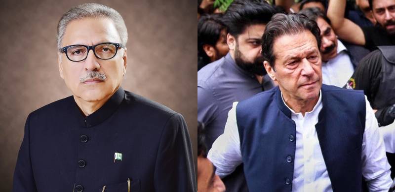 President Alvi Distances Himself From Imran Khan's Statement