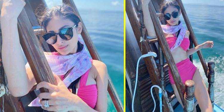 Bikini-Clad Brahmastra Babe Mouni Roy 'Day Dreams' In Maldives