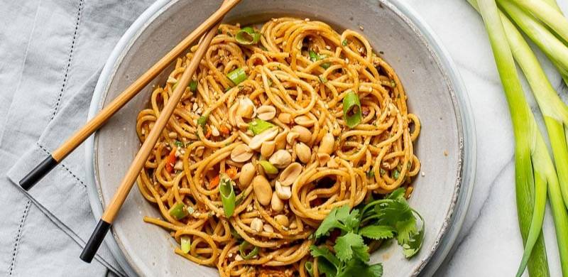 Bhook On A Budget: Peanut Noodles For The Lazy