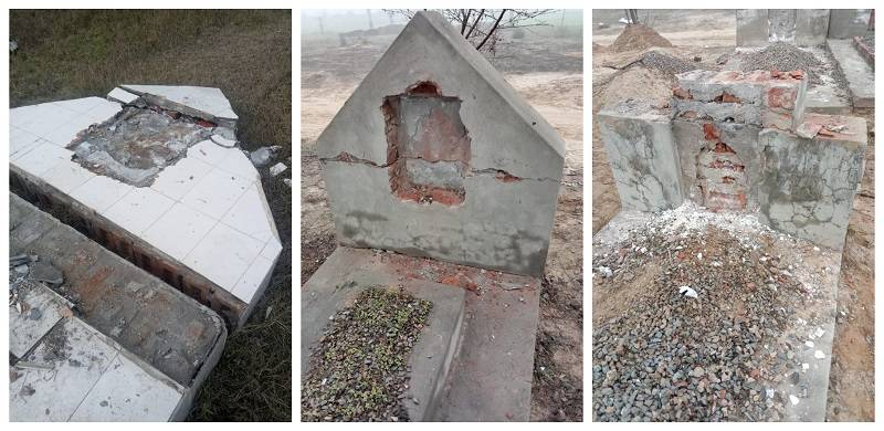 Ahmadi Graves In Punjab's Hafizabad Desecrated