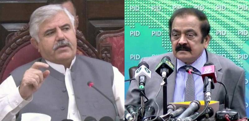 Rana Sanaullah Chastises KP CM For Absence At Security Meeting Regarding Terrorism