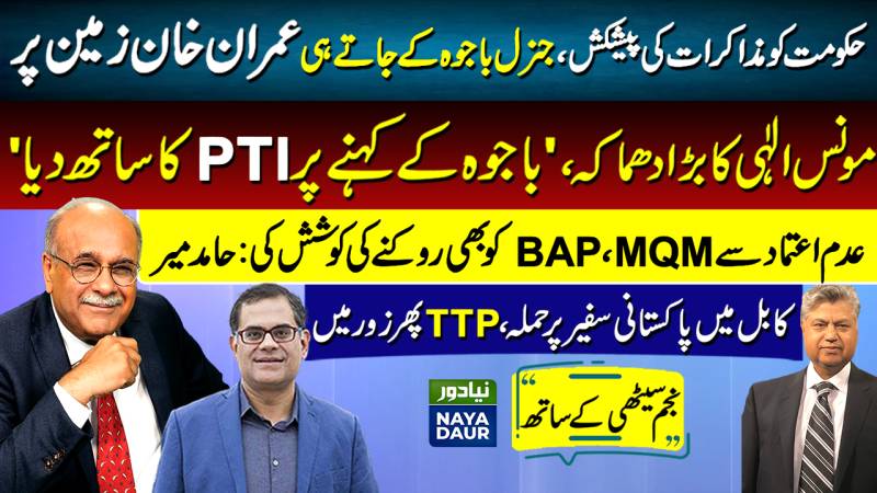 Gen Bajwa’s Failed End Game: Is Moonis Elahi Right? | Naya Daur TV | Najam Sethi Official