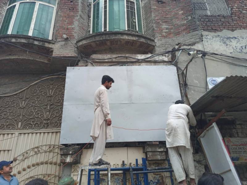 Gujranwala Police Raze Ahmadi Worship Place Minarets