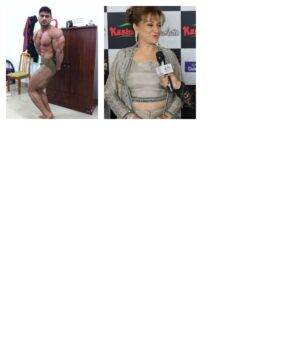 Bushra Ansari’s Midriff Versus Waqas Tariq’s Posing Trunks