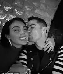 Cristiano Ronaldo Kisses Girlfriend On A Date In Saudi Arabia