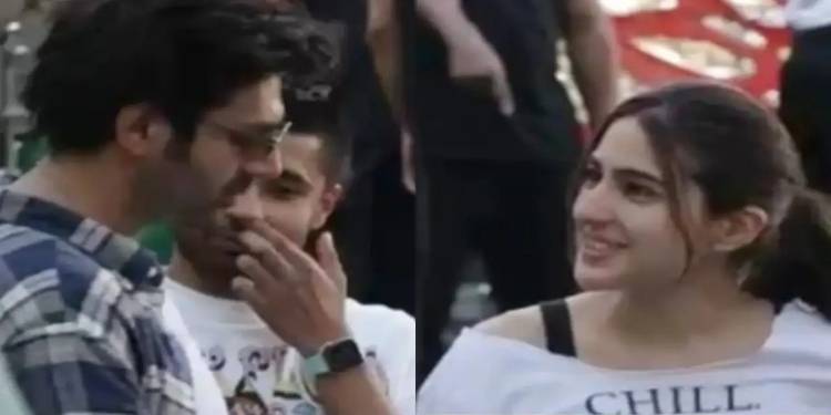 Kartik Aaryan, Sara Ali Khan Spotted Together; Fans Thrill