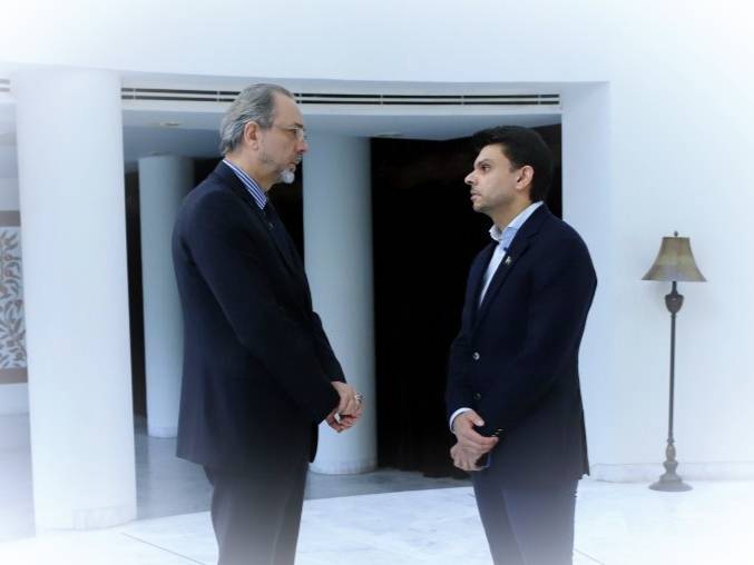 SAPM Condoles With Turkish Ambassador At Earthquake Losses