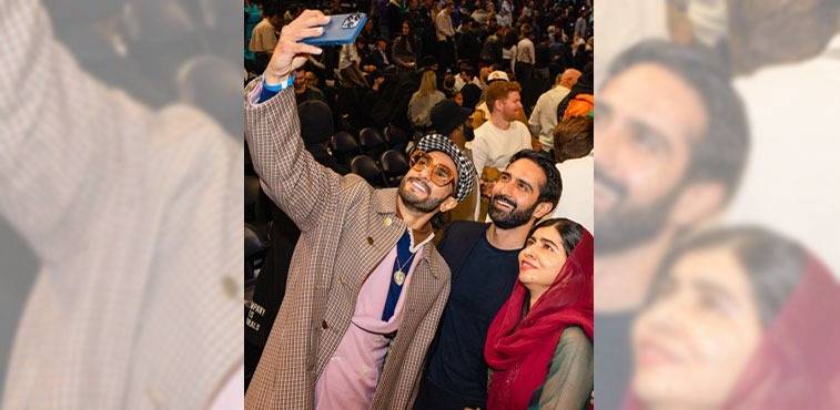 Ranveer Meets Malala, Asser Malik At NBC All Stars Weekend 2023